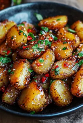 Knusprige Honig-Chili-Kartoffeln