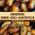 Knusprige Honig-Chili-Kartoffeln 21 Pinterest Hidden Image