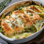 Lachs-Spitzkohl-Auflauf