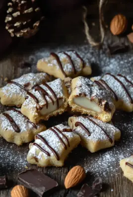 Nougat-Spitzbuben - Mürbe Plätzchen mit Nougat 26 Nougat-Spitzbuben - Mürbe Plätzchen mit Nougat