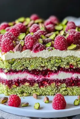 Pistazien-Himbeer-Torte mit Mascarpone-Creme 28 Pistazien-Himbeer-Torte mit Mascarpone-Creme