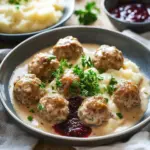 Rezept f&uuml;r Schwedische K&ouml;ttbullar mit Rahmsauce