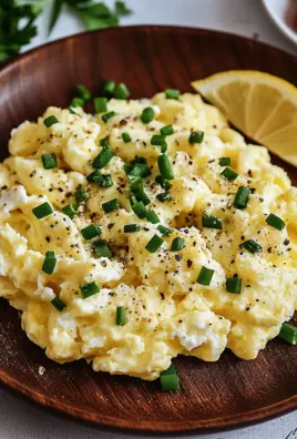 Rührei mit Hüttenkäse