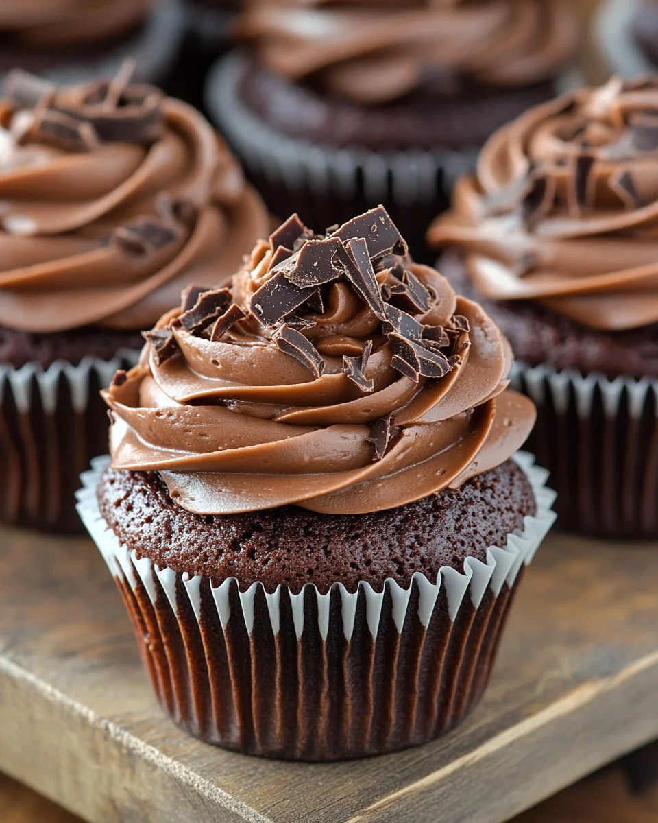 Saftige Schokoladen-Cupcakes