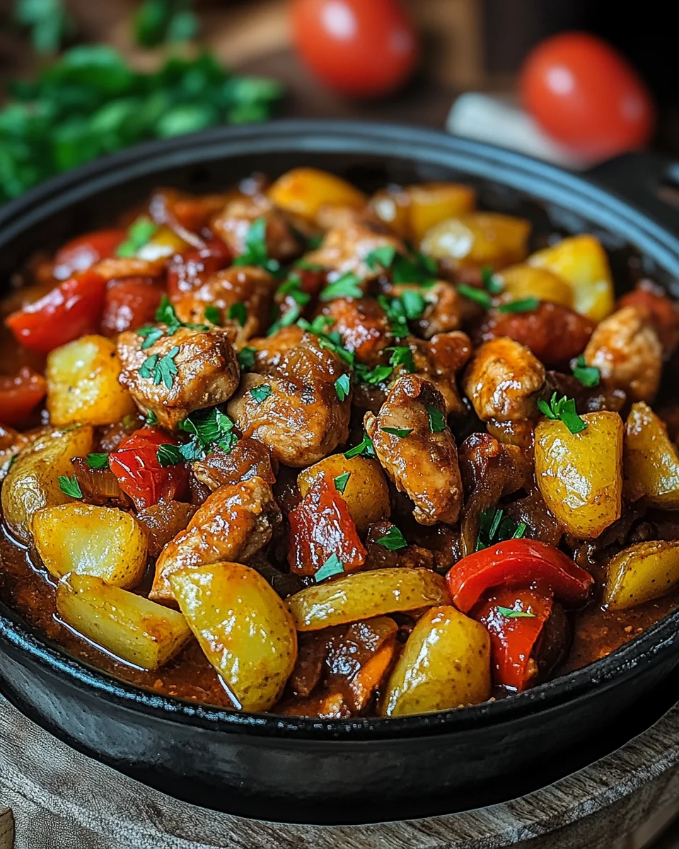 Schaschlik-Topf aus dem Ofen 26 Schaschlik-Topf aus dem Ofen
