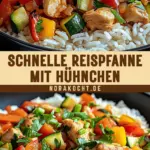 Schnelle Reispfanne mit Hühnchen 17 Pinterest Hidden Image