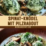 Spinat-Knödel mit Pilzragout 16 Pinterest Hidden Image