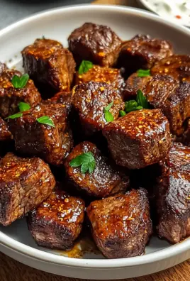 Steak-Häppchen aus der Heißluftfritteuse