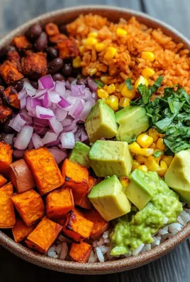 Süßkartoffel Burrito Bowl 24 Süßkartoffel Burrito Bowl