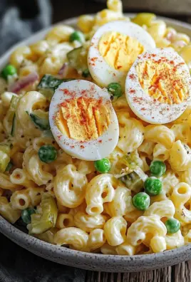 Teufelsei-Makkaroni-Salat