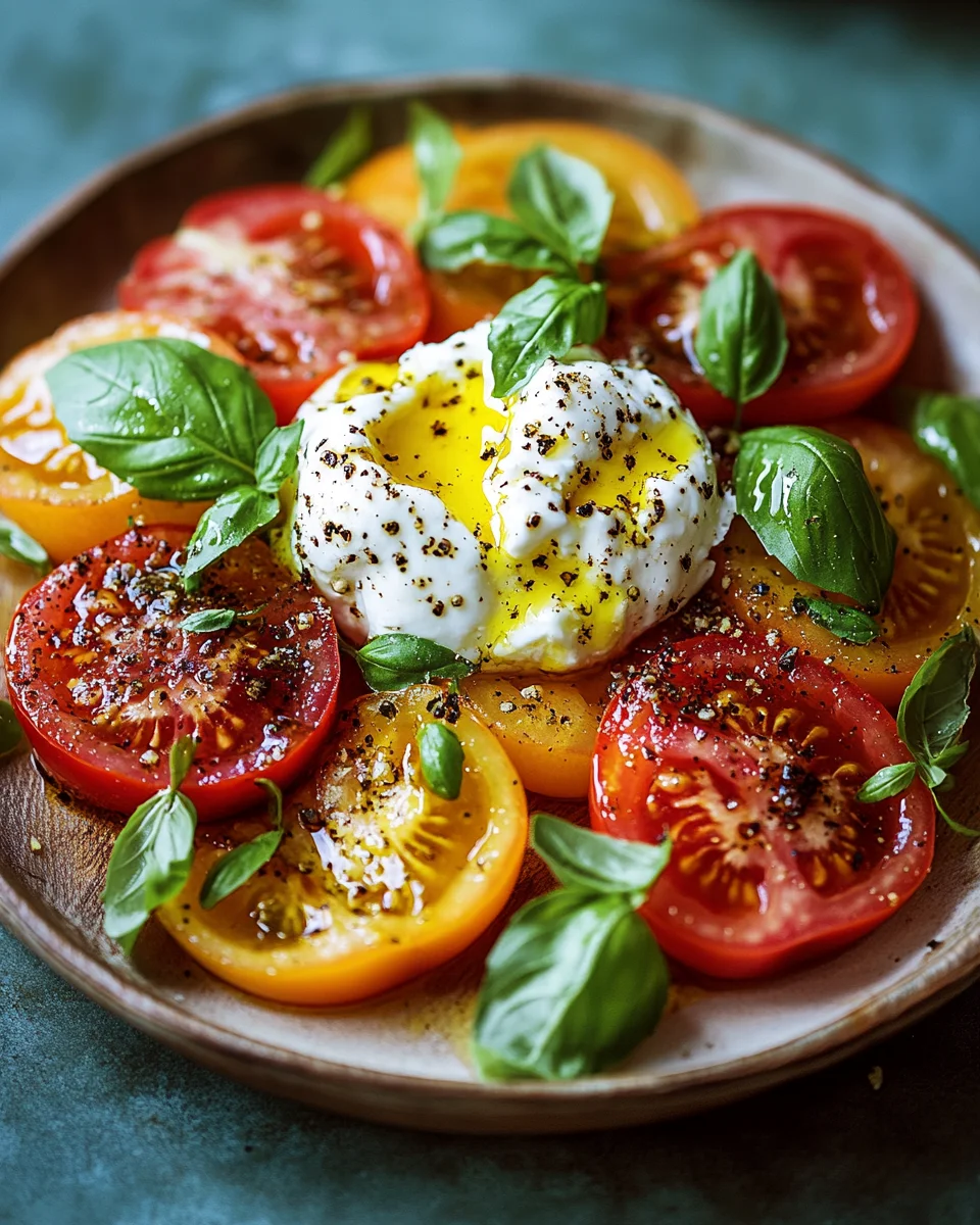 Tomatensalat mit Burrata 17 Tomatensalat