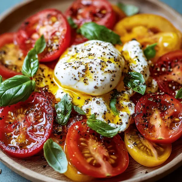 Tomatensalat mit Burrata