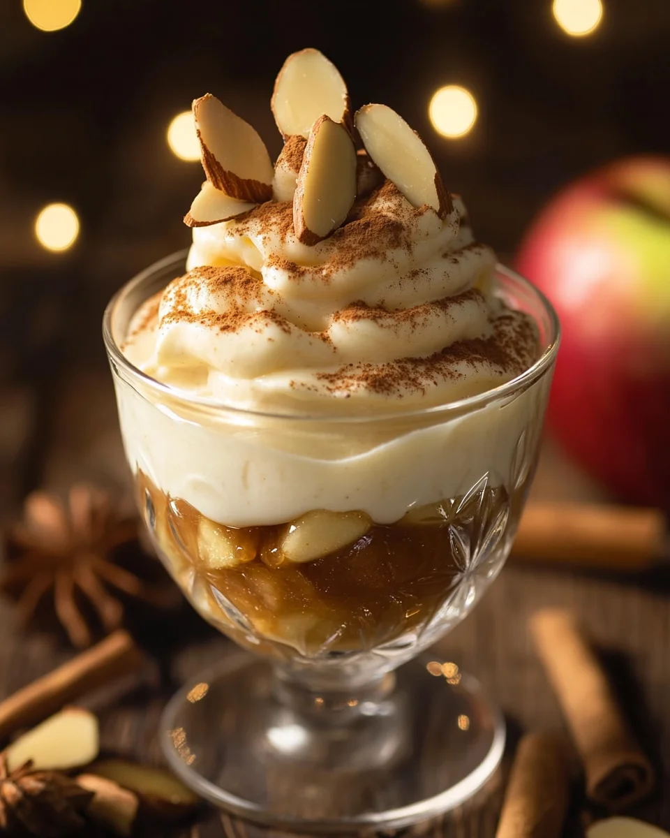 Winterliche Spekulatius-Creme mit Bratapfelkompott 19 Winterliche
