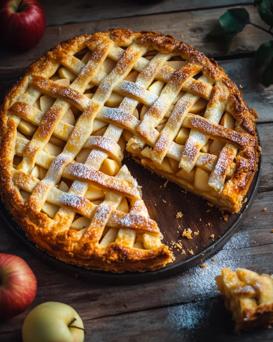 Homepage 4 Bester gedeckter Apfelkuchen