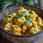 Blumenkohl Curry aus dem Backofen