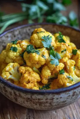 Blumenkohl Curry aus dem Backofen