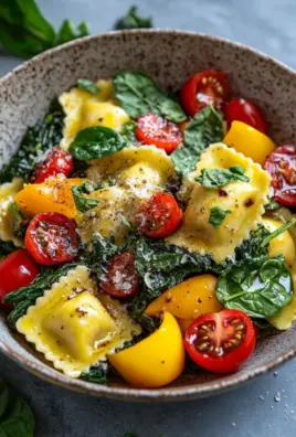Bunte Ravioli-Gemüse-Pfanne