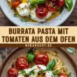 Burrata Pasta mit Tomaten aus dem Ofen 21 Pinterest Hidden Image