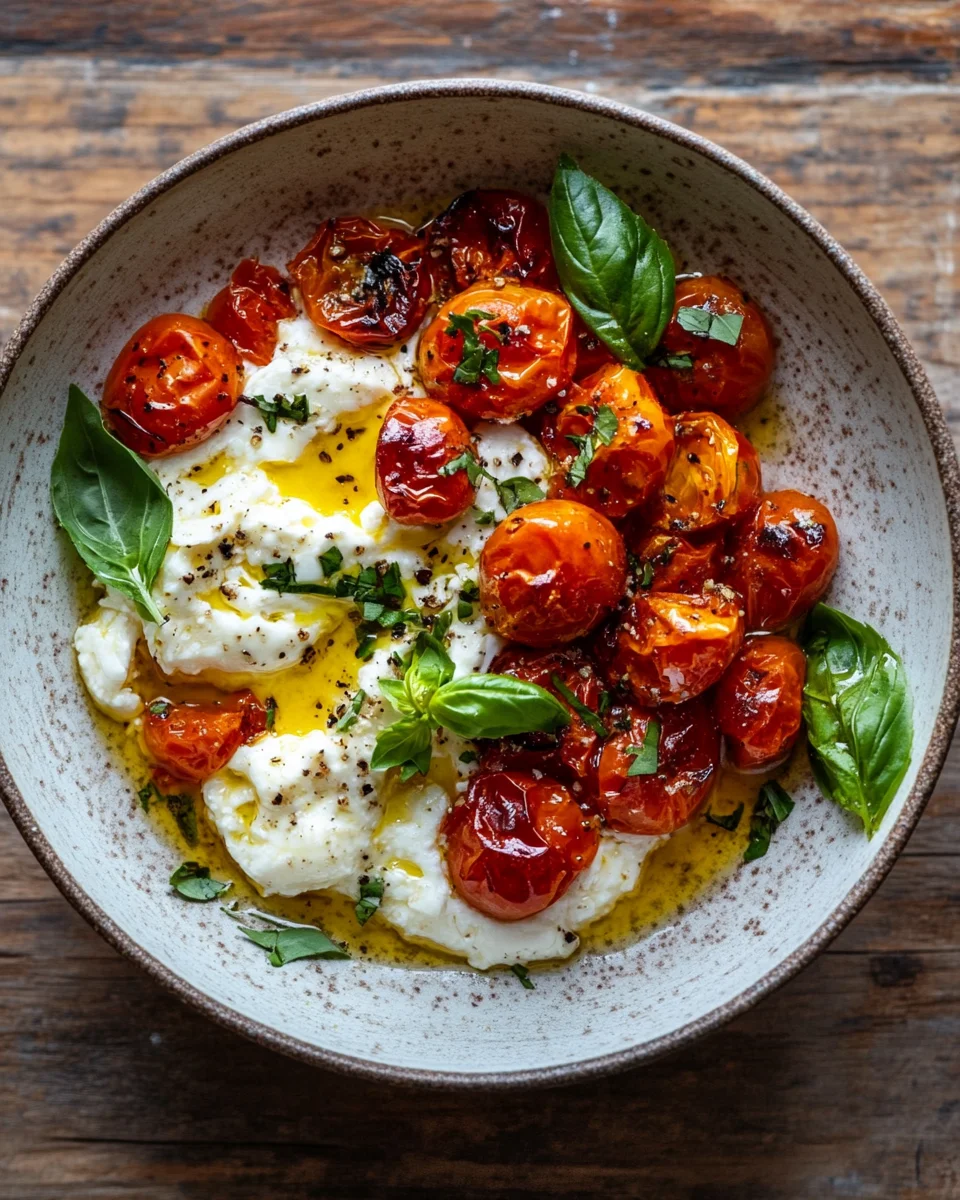 Burrata Pasta mit Tomaten aus dem Ofen 24 Burrata Pasta mit Tomaten aus dem Ofen