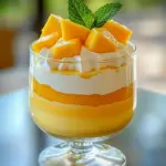 Cremige Mango-Mousse
