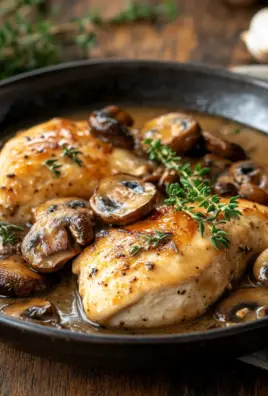 Cremiges Marsala-Hähnchen mit Balsamico Pilzen 29 Cremiges Marsala-Hähnchen mit Balsamico Pilzen