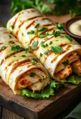 Crispy Cheesy Garlic Chicken Wraps 24 Crispy Cheesy Garlic Chicken Wraps