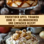 Fruchtiger Apfel Tiramisu ohne Ei - gelingsicheres und einfaches Rezept 21 Pinterest Hidden Image