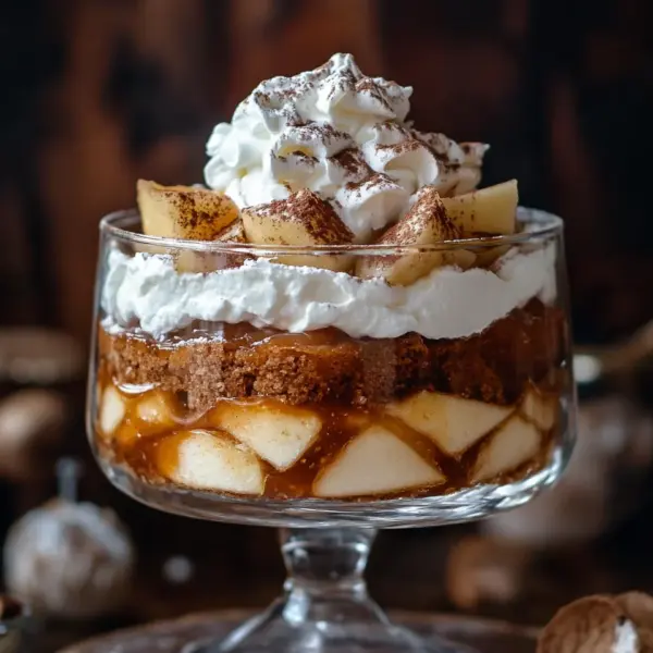 Fruchtiger Apfel Tiramisu ohne Ei - gelingsicheres und einfaches Rezept