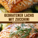 Gebratener Lachs mit Zucchini 17 Pinterest Hidden Image