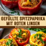 Gefüllte Spitzpaprika mit roten Linsen 21 Pinterest Hidden Image