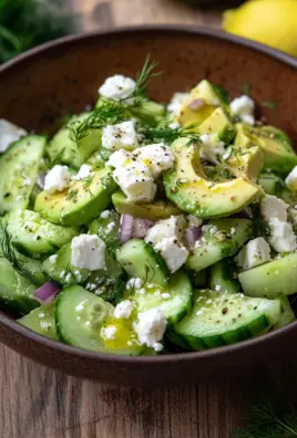 Gurken-Avocado-Salat mit Feta 23 Gurken-Avocado-Salat mit Feta