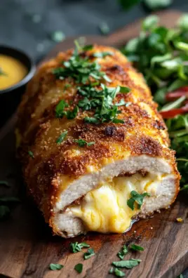 Hähnchen-Cordon-Bleu-Hackbraten