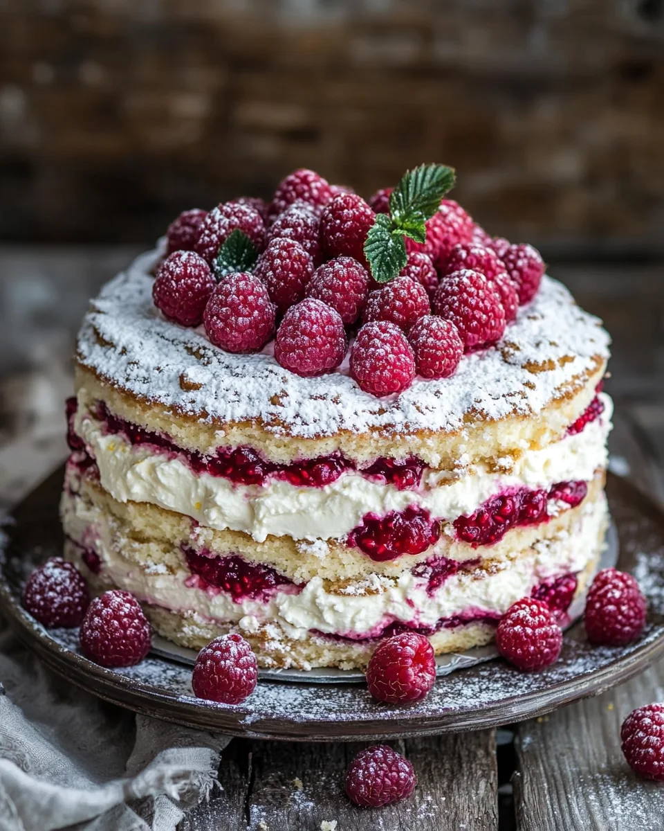 Himbeer-Frischkäse-Mascarpone-Torte 17 Himbeer-Frischkäse-Mascarpone-Torte