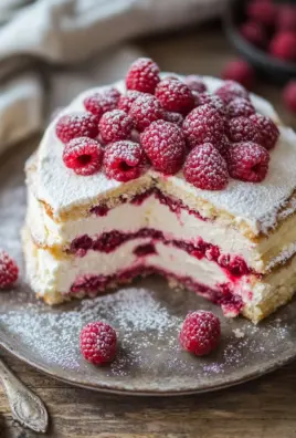 Himbeer-Frischkäse-Mascarpone-Torte