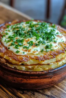 Hüttenkäse Kartoffelrösti Auflauf
