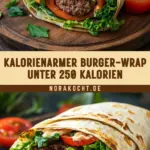 Kalorienarmer Burger-Wrap unter 250 Kalorien 25 Pinterest Hidden Image