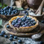 Kartoffelh&ouml;rnchen mit Blaubeeren & Streuseln