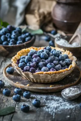 Kartoffelhörnchen mit Blaubeeren & Streuseln