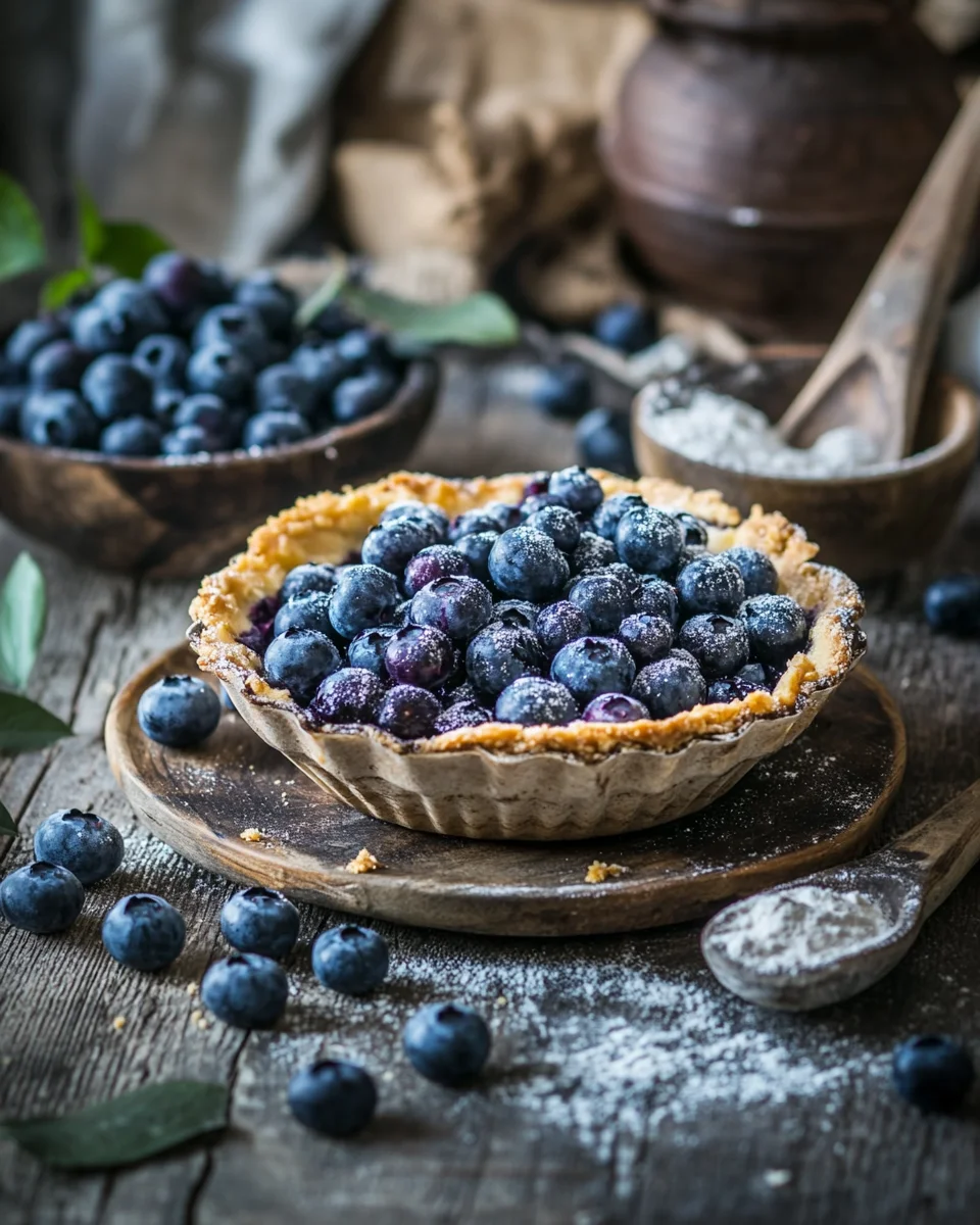 Kartoffelh&ouml;rnchen mit Blaubeeren & Streuseln
