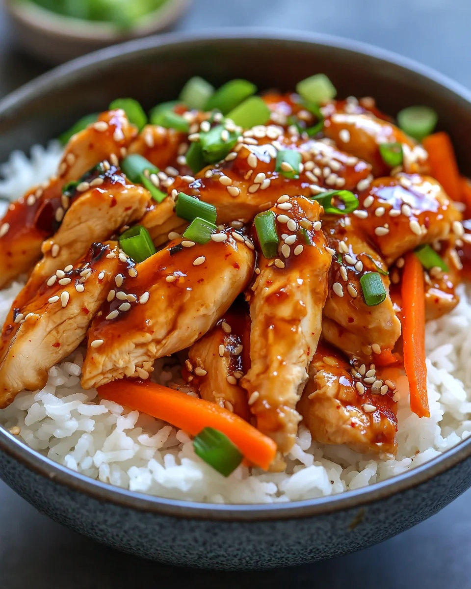 Koreanischer Reis Hähnchen Bowl 21 Koreanischer Reis Hähnchen Bowl