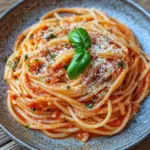 Linguine mit Tomaten-Parmesanso&szlig;e