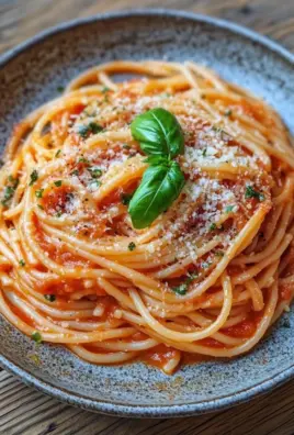 Linguine mit Tomaten-Parmesansoße 24 Linguine mit Tomaten-Parmesansoße