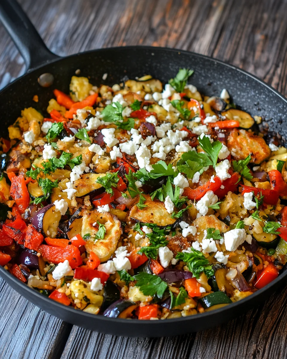 Maultaschenpfanne mit Gemüse