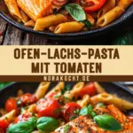 Ofen-Lachs-Pasta mit Tomaten 19 Pinterest Hidden Image