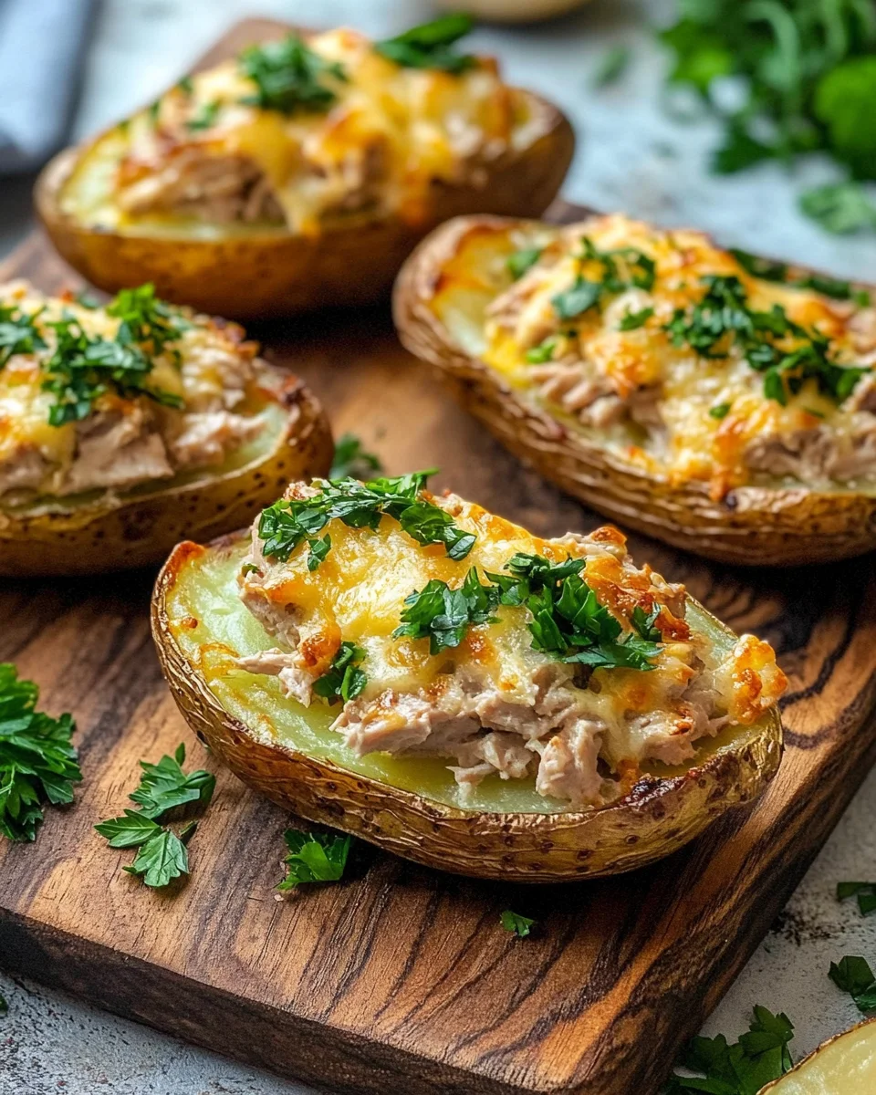 Ofenkartoffeln mit Thunfisch und Käse 20 Ofenkartoffeln