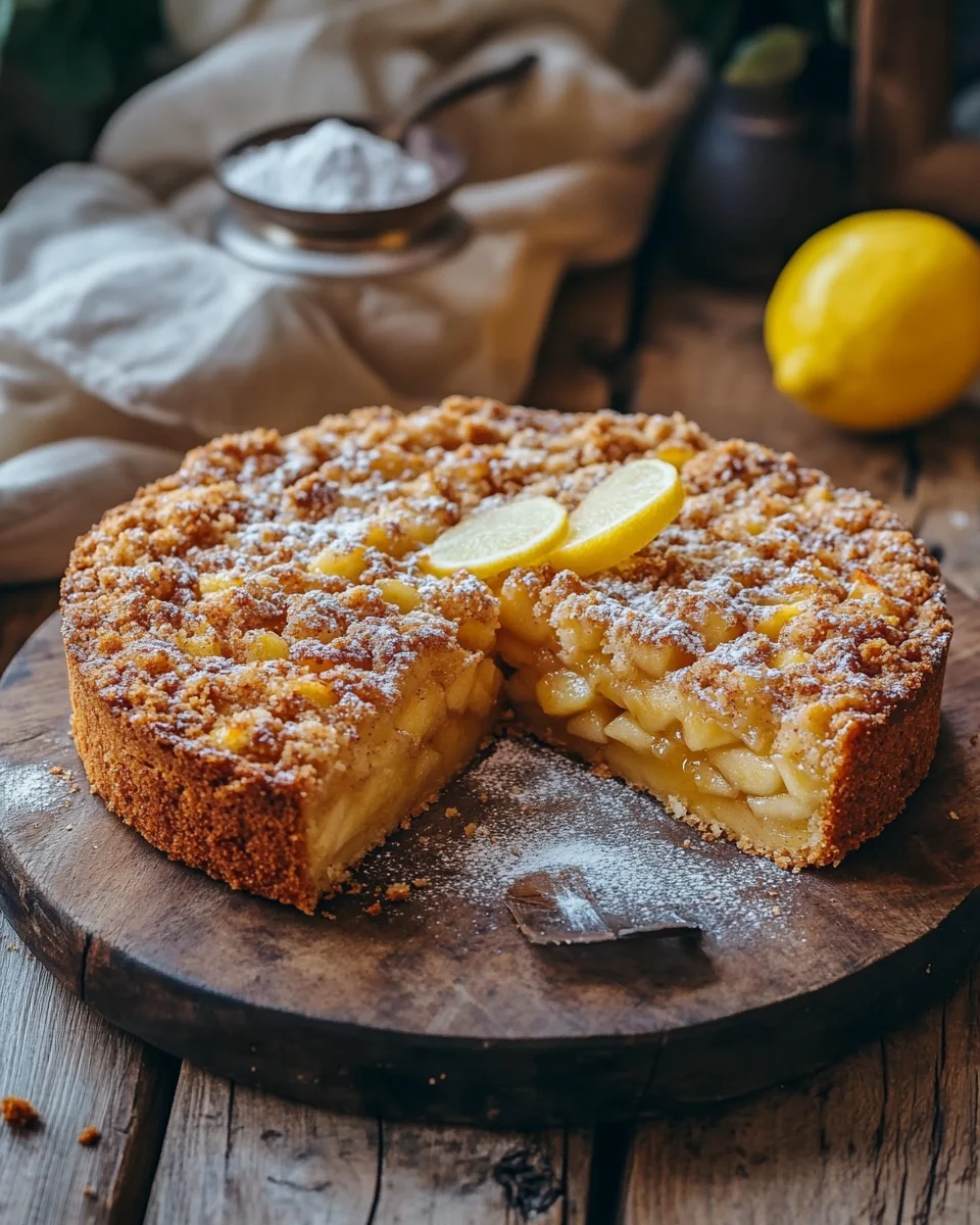 Omas blitzschneller Apfelkompott-Streuselkuchen 16 Omas