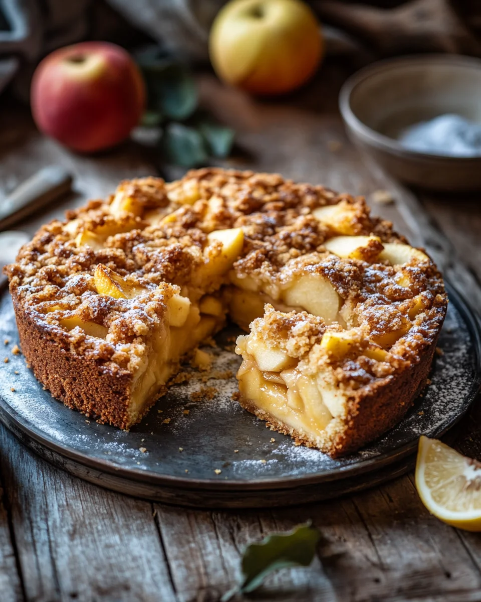 Omas blitzschneller Apfelkompott-Streuselkuchen 18 Omas blitzschneller Apfelkompott-Streuselkuchen