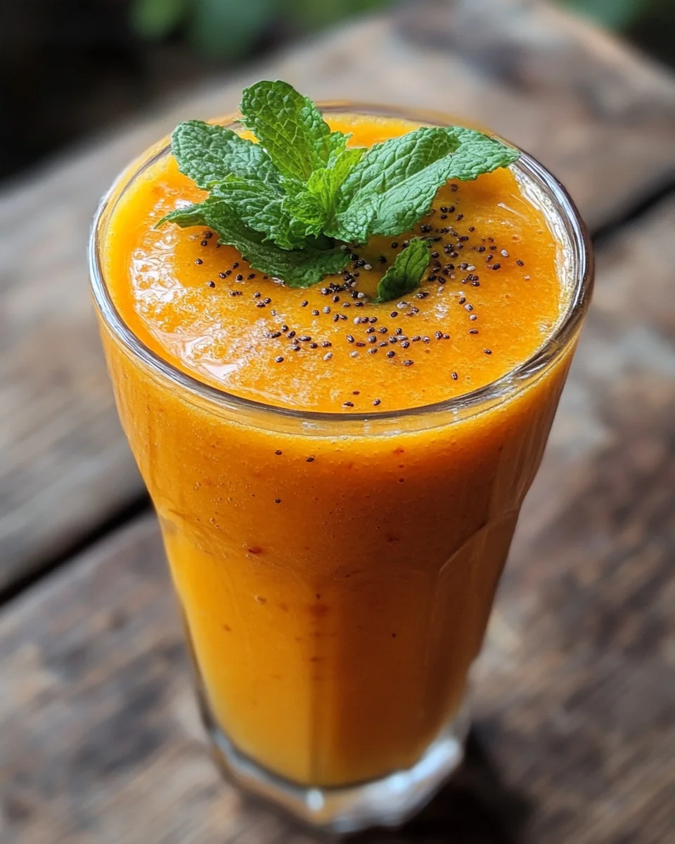 Orange Gute-Laune-Smoothie