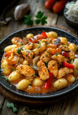 Paprika-Sahne-Hähnchen mit Gnocchi 26 Paprika-Sahne-Hähnchen mit Gnocchi