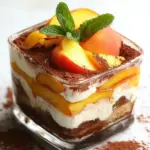 Pfirsich Tiramisu